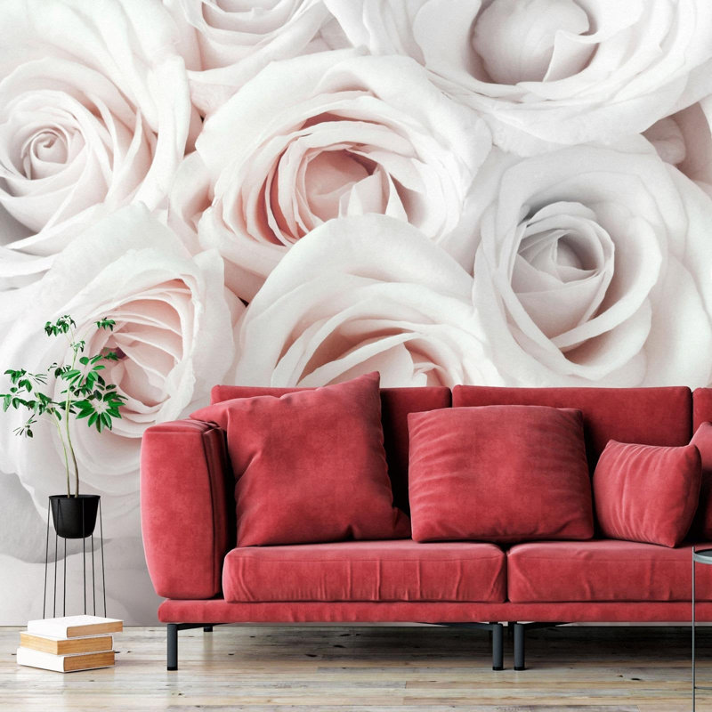 Katalynna Floral Wall Mural, 110" L x 157" W