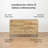 Belleville Ivywood 56" W 6-Drawer Dresser-70051685
