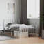 Structure de lit en métal avec tête de lit istvan vidaXL, sous le lit, sans bruit, sans matelas-276577109-276577110