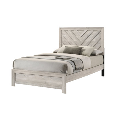 Valor Beige Full Panel Bed