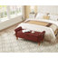 Banc de rangement capitonné Conring de 40 po, banc de rangement rembourré avec repose-pieds et banc de fenêtre-1046069098-1041794213