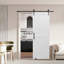 Sliding Barn Door with Hardware Kit  MDF Panel PVC Surface-768992550