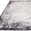 Abrienne Soft Shiny Border Black/Grey Rug-714053836