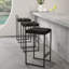 Camberly Upholstered Counter Stool with Metal Frame