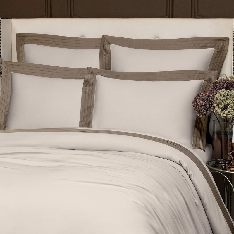 Eden Sham, Euro, Beige/Brown
