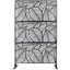 Écran d'intimité d'extérieur et d'intérieur H 76 po x l 48 po, écran d'intimité décoratif autoportant pour terrasse de balcon, panneaux de clôture d'intimité pour jardin extérieur PS111-1305279937