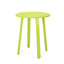Ensemble bistro vert en fer, table de patio 24 po x 24 po x 28 po et chaises pour balcon ou jardin