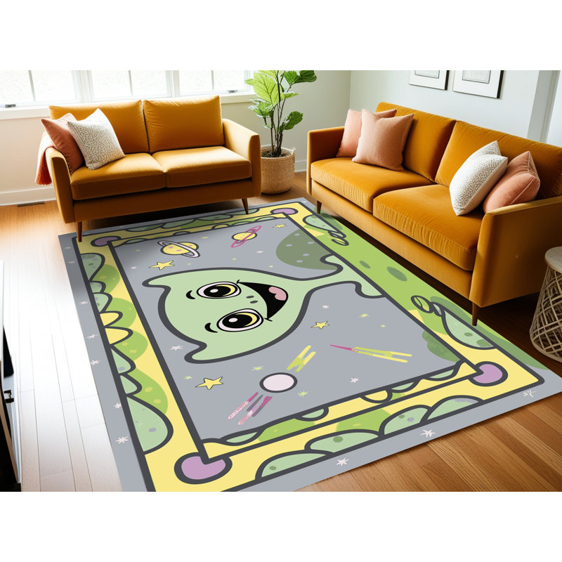 Tapis pour enfants Zoomie, Rectangulaire 2 pi x 3 pi