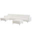 Finnegan 5 Seater Faux Leather Sofa Bed-534173538