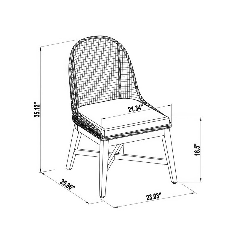Explorer Outdoor Dining Side Chair