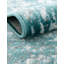 Tapis floral turquoise Brandt-29300622