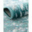 Tapis floral turquoise Brandt-31831802