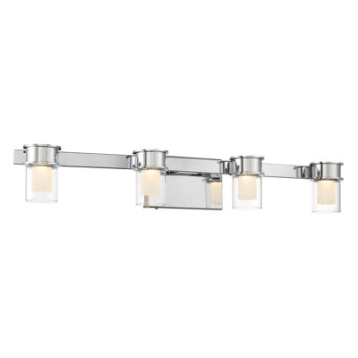 Ellie-Claire 4 - Light Dimmable LED Vanity Light