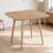 Square Dinning Table(Light Natural)-2040495899