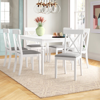 Arcuri 6 - Person Four Leg Dining Set