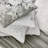 Amalia Pillow Case Pairs Sp White/Silver