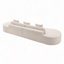 Canapé courbé, canapé en tissu Terrycloth, canapé minimaliste dans le salon, appartement, aucun assemblage requis, trois coussins-1791496185