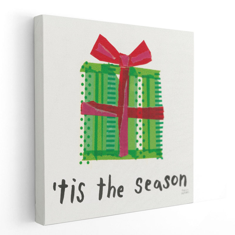 Joyful Season III - reproduction d'art sur toile, H 20 po x l 20 po