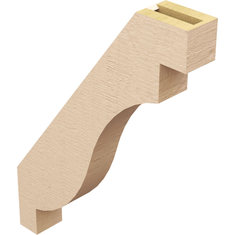 Attelle de genou Copenhagen Cedar TimberThane, H 24 po x l 3 po x P 18 po