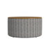 Gray Polyester/Brown