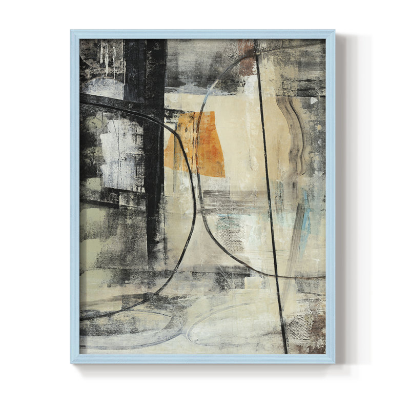 Persistence II Framed Print - Solid Wood, 11" H x 9" W
