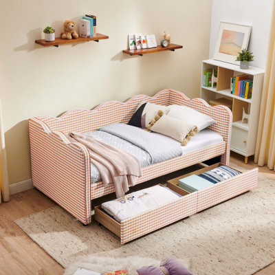 Twin Size Cozy Gingham Daybed
