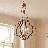 Mercer 4-Light Pendant in Brass/Black-529425226