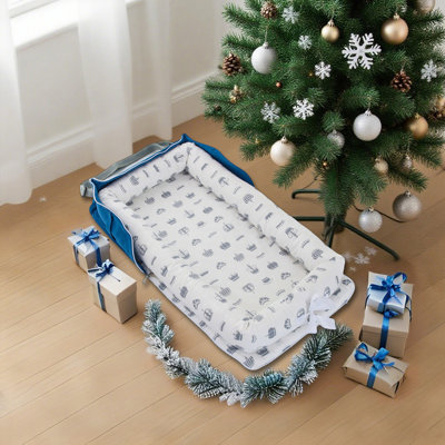 Lit pour chat portable, tapis pour chat, lit pour chat et chien agrandie et épaissie, cadeau de Noël, fournitures pour animaux