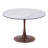 Hallett Round Dining Table With MDF Table Top And Steel Pedestal Base For Modern Kitchen And Dining Room-1101635817-1099531406