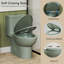 Toilette une pièce verte 17 po ADA-132835963