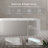 MonBlari 59" X 27.5" Freestanding White Soaking Acrylic Bathtub with Overflow and Pop-up Drain For Bathroom-124237061-124541402