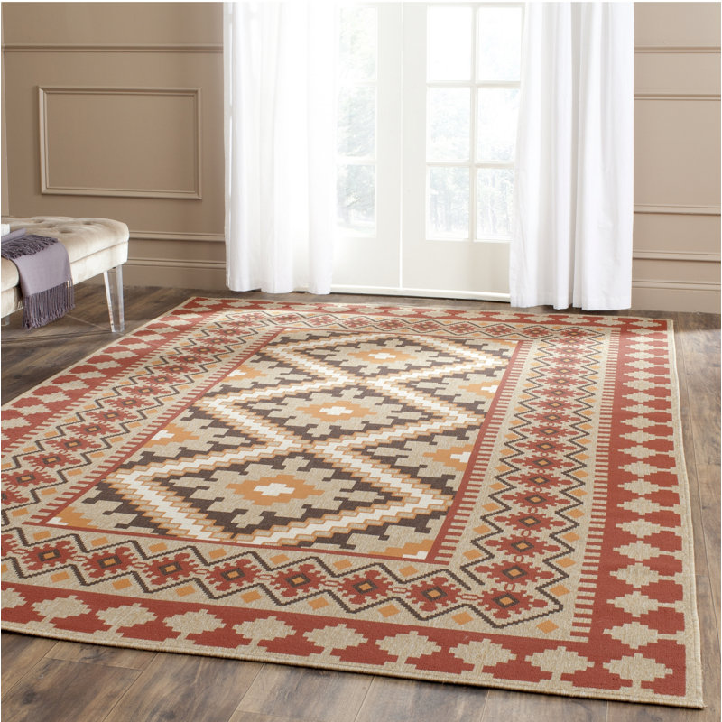 Northpoint Performance Southwestern Indoor/Outdoor Area Rug, Rectangle 8' x 10'