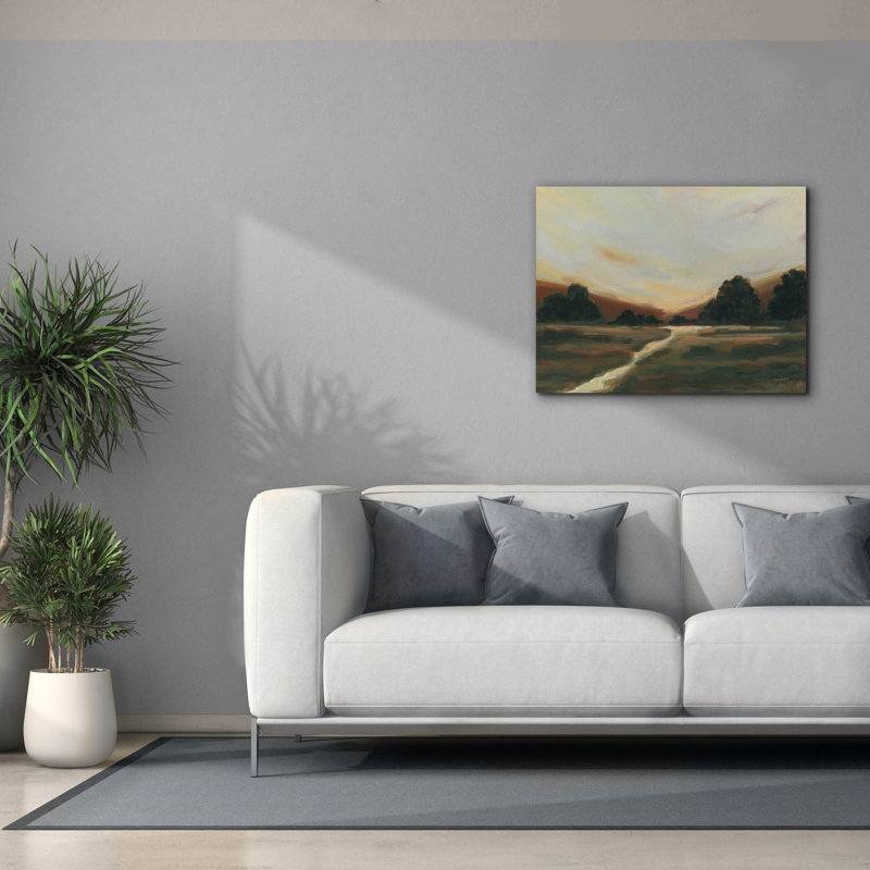 «Auburn Creek» par Haley Knighten, art mural sur toile, H 26 po x l 34 po