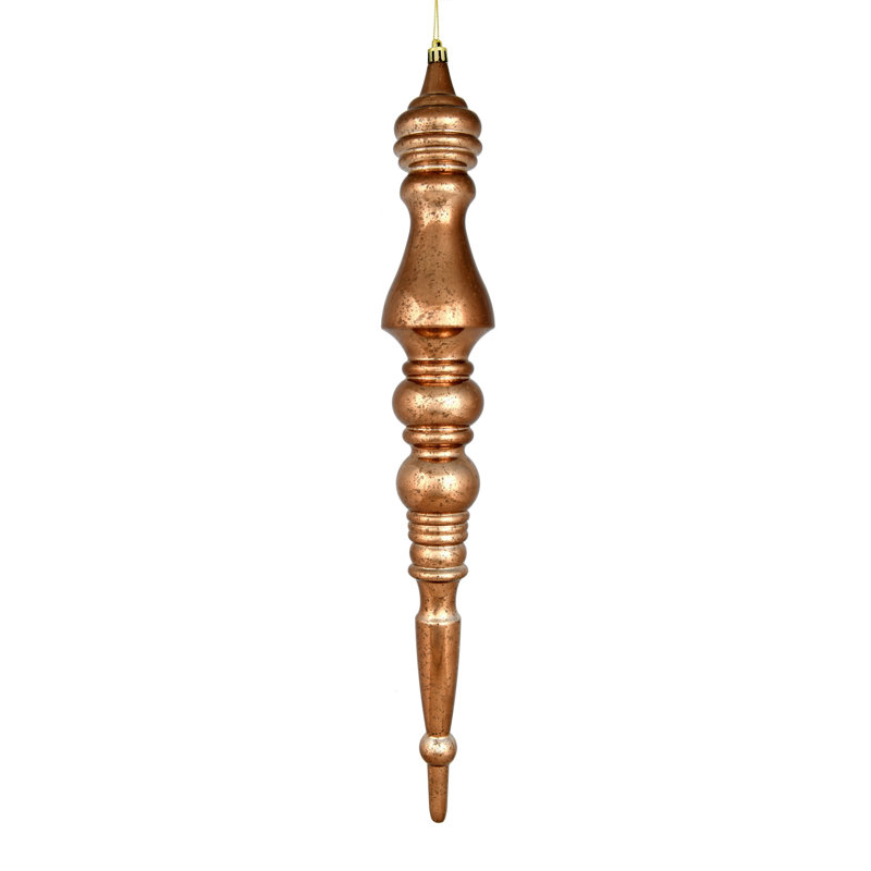 20" Mercury Finial Ornament, Mocha