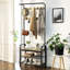 Ambreia Hall Tree 72cm Wide with Bench and Shoe Storage