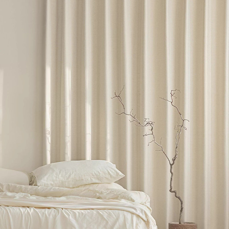 Curtains For Living Room Bedroom Window Curtain 2 Panels, 78" W x 106" L