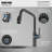 Karran Stalbridge Single Handle Pull-Down Sprayer Kitchen Faucet in Spot-Free-119904271