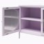 Armoire d'appoint 2 portes avec verre cannelé Luna-1125526521