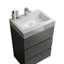 Base de meuble-lavabo simple 23,7 po Maquel seulement