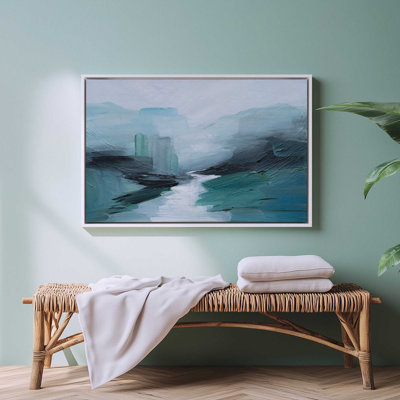 «Where the Water plomb II», impression roulée