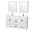 Sheffield 60" Bathroom Vanity Set with Medicine Cabinets-59388432-59388435