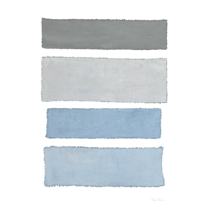 Painted Weaving I V2 by Piper Rhue - Wrapped Canvas Print, 122cm H x 81cm W