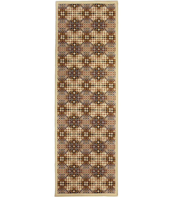 Modern One-of-a-Kind 3'7" x 11' Area Rug