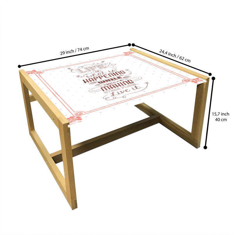 Jahmaree Sled Coffee Table, 62cm H x 74cm W x 40cm D