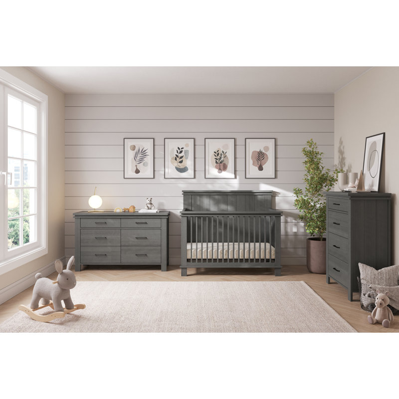 Denman Nightstand, Midnight Gray