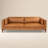 Argan 93'' Full-Grain Genuine Italian Leather Sofa