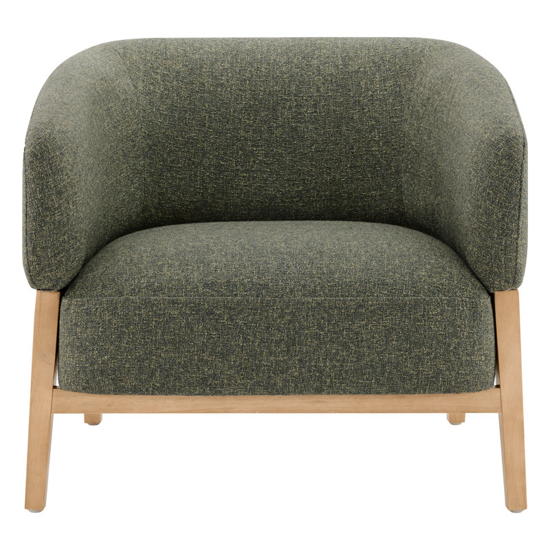 Fauteuil d'appoint rembourré Meraki, Chanvre Nathan