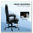 High Back Massage Executive Office Chair With Lumbar Support And Footrest-1251294051