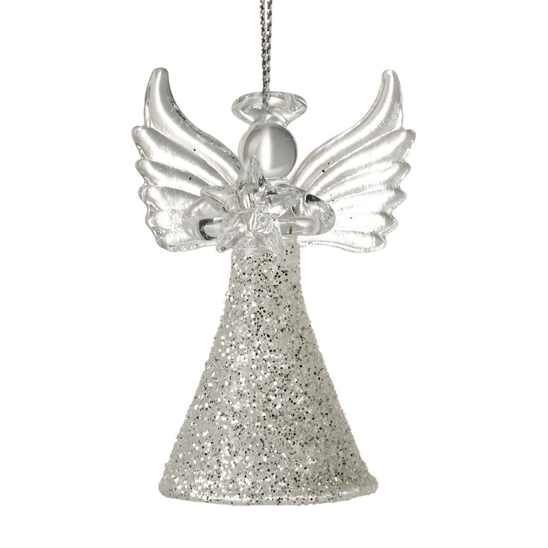 Mcdaniel 6cm Glass Hanging Figurine Ornament