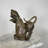 Bronze Double Cats Sculpture
